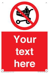 Custom prohibition no standing in trolley